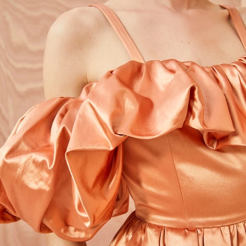 Ulla Johnson Lelita Dress in Copper - Picture 2 of 16